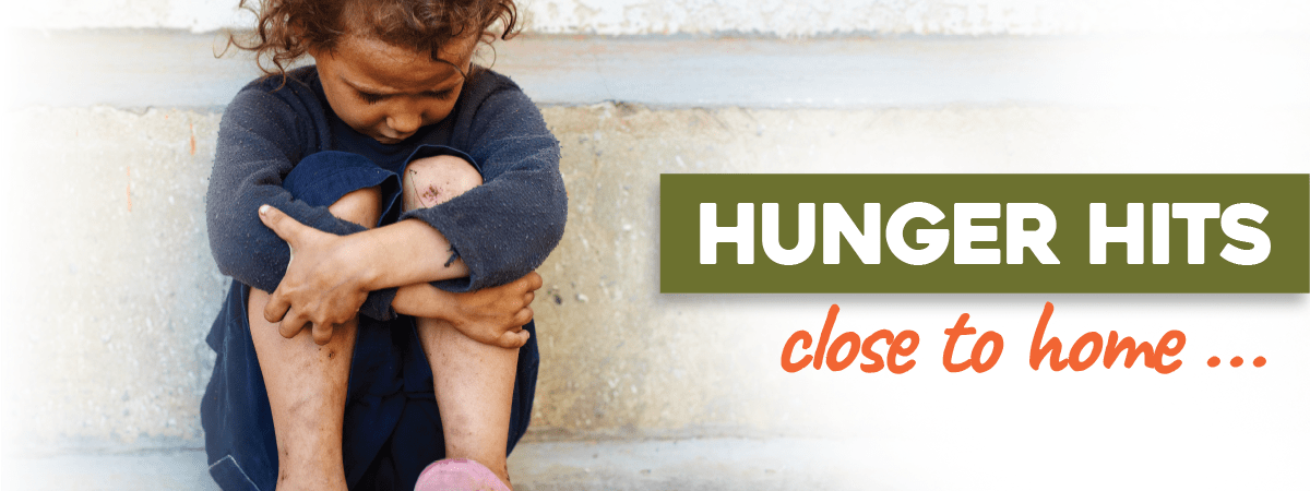Hunger Hits Close To Home