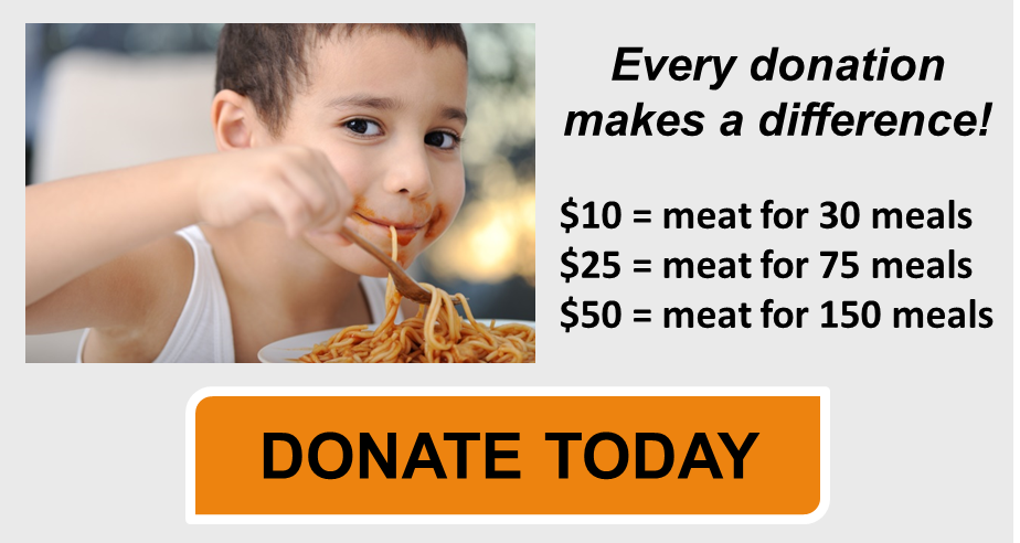 Donate Boy Eating Every Donation Makes Difference 8 Orig